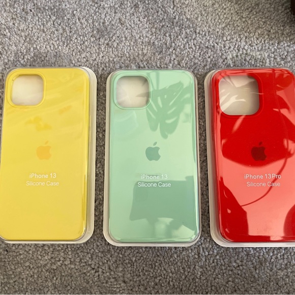 COPY - IPHONE 13 silicone cases - $30 each - Picture 2 of 6